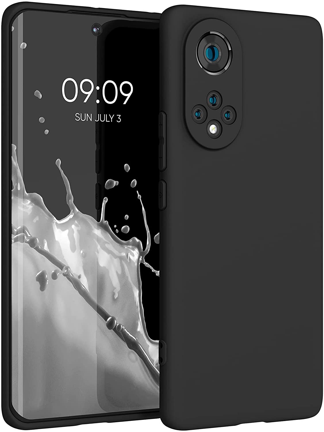 KWmobile Θήκη Σιλικόνης Honor 50 - Black