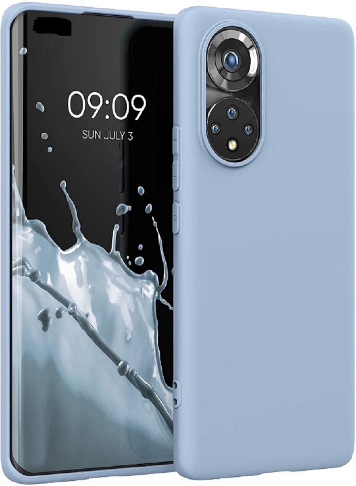KWmobile Θήκη Σιλικόνης Honor 50 - Light Blue Matte 