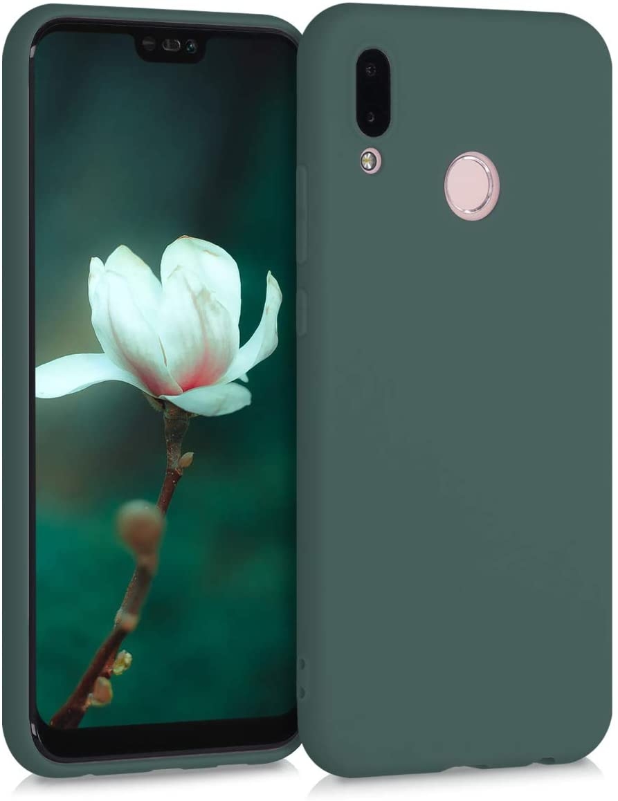 KWmobile Θήκη Σιλικόνης Huawei P20 Lite - Blue Green