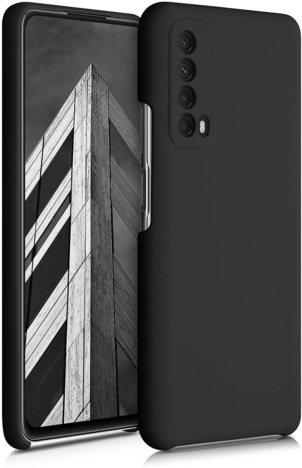 KWmobile Θήκη Σιλικόνης Huawei P Smart 2021 - Black Matte