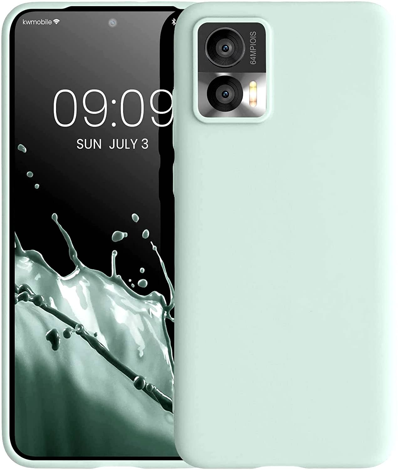 KWmobile Θήκη Σιλικόνης Motorola Edge 30 Neo - Cool Mint