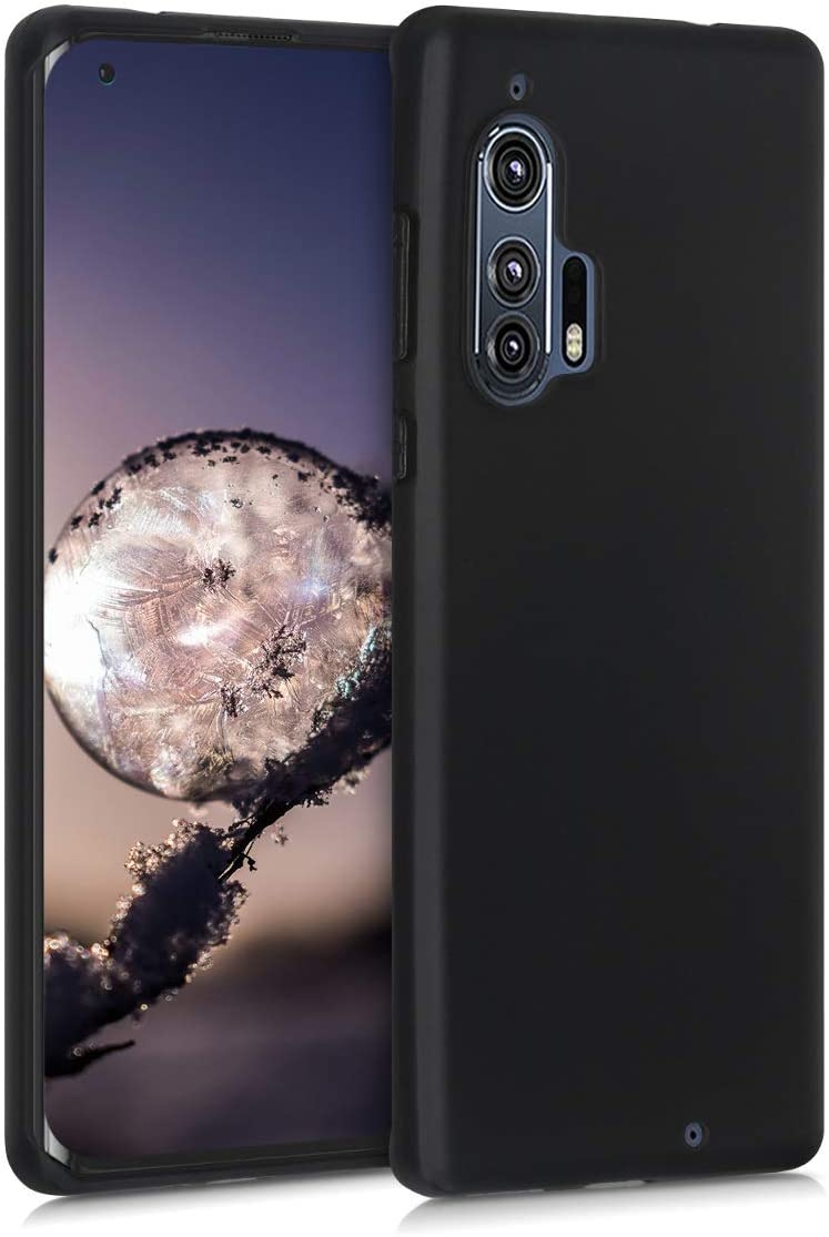 KWmobile Θήκη Σιλικόνης Motorola Edge Plus 2020 - Black Matte