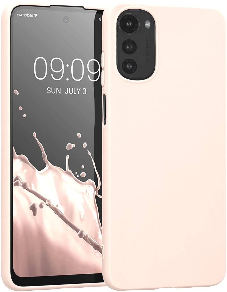 KWmobile Θήκη Σιλικόνης Motorola Moto E32 / E32s - Coconut Swirl 