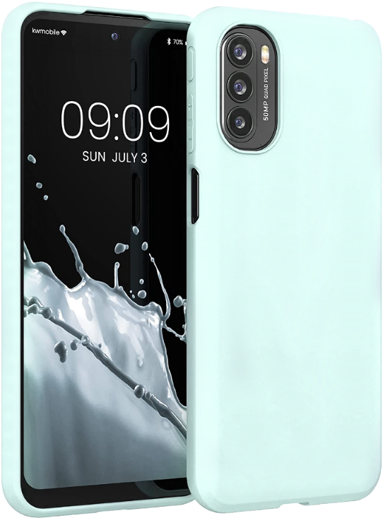 KWmobile Θήκη Σιλικόνης Motorola Moto G41 / G31 - Frosty Mint
