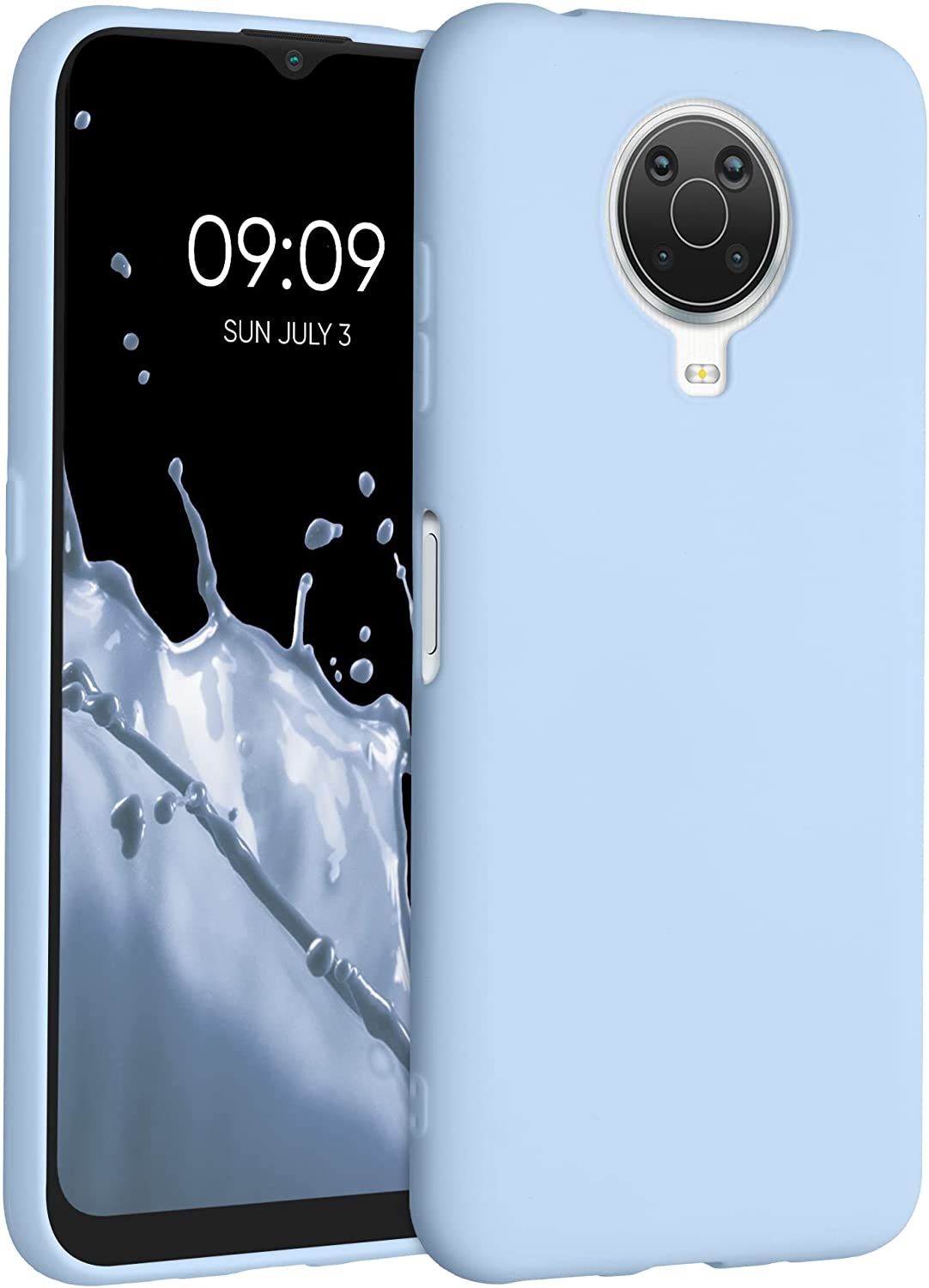 KWmobile Θήκη Σιλικόνης Nokia G20 / G10 - Light Blue Matte
