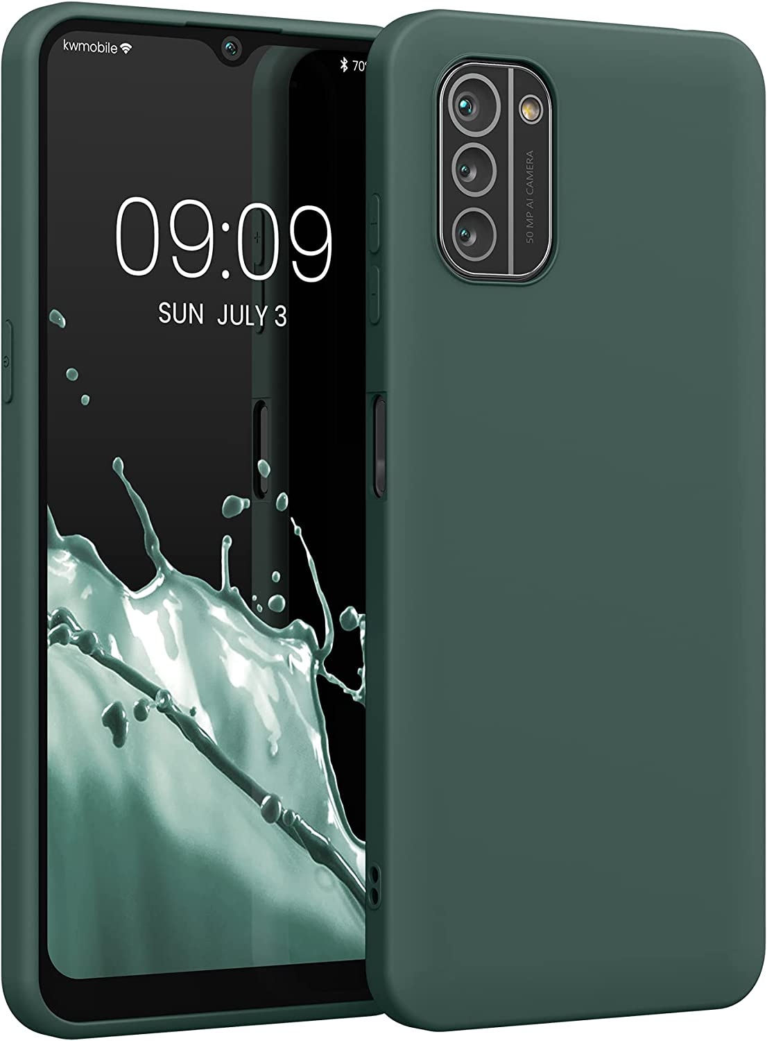 KWmobile Θήκη Σιλικόνης Nokia G21 / G11 - Moss Green