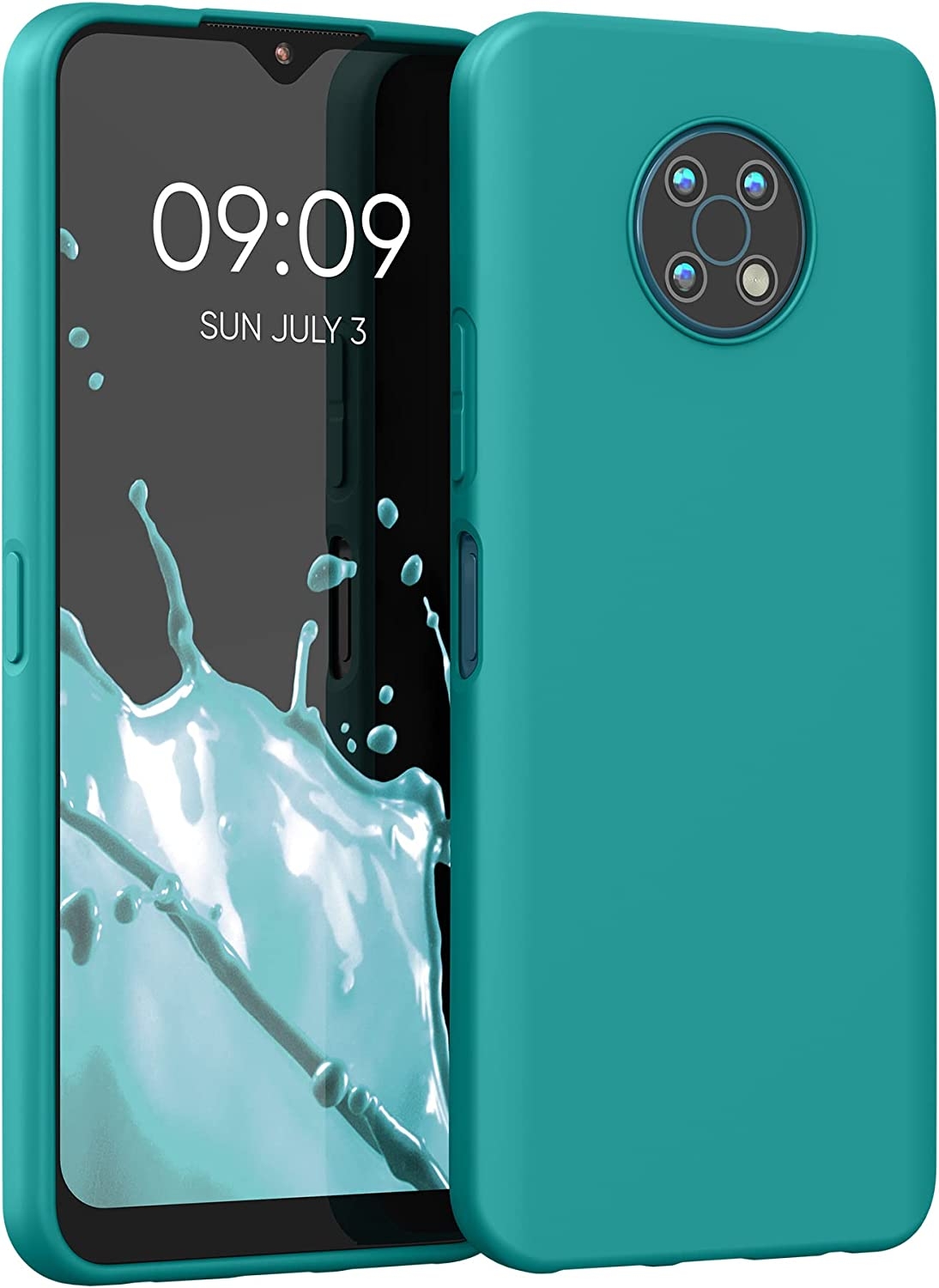 KWmobile Θήκη Σιλικόνης Nokia G50 - Teal Matte