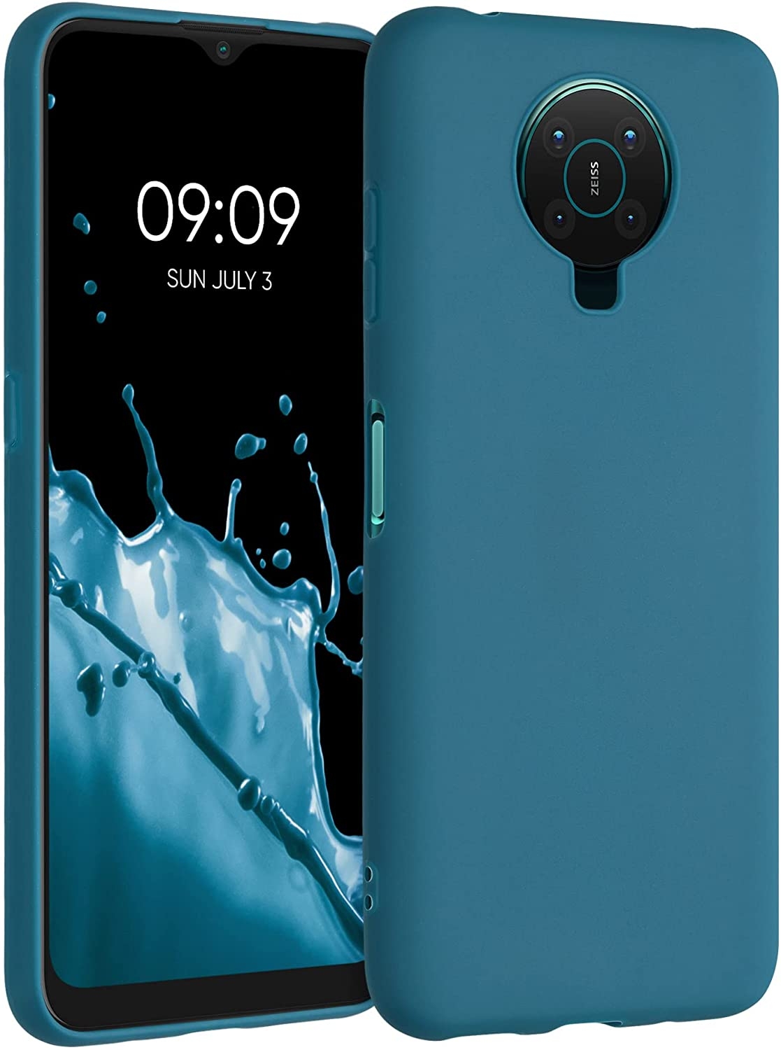 KWmobile Θήκη Σιλικόνης Nokia G20 / G10 - Teal Matte
