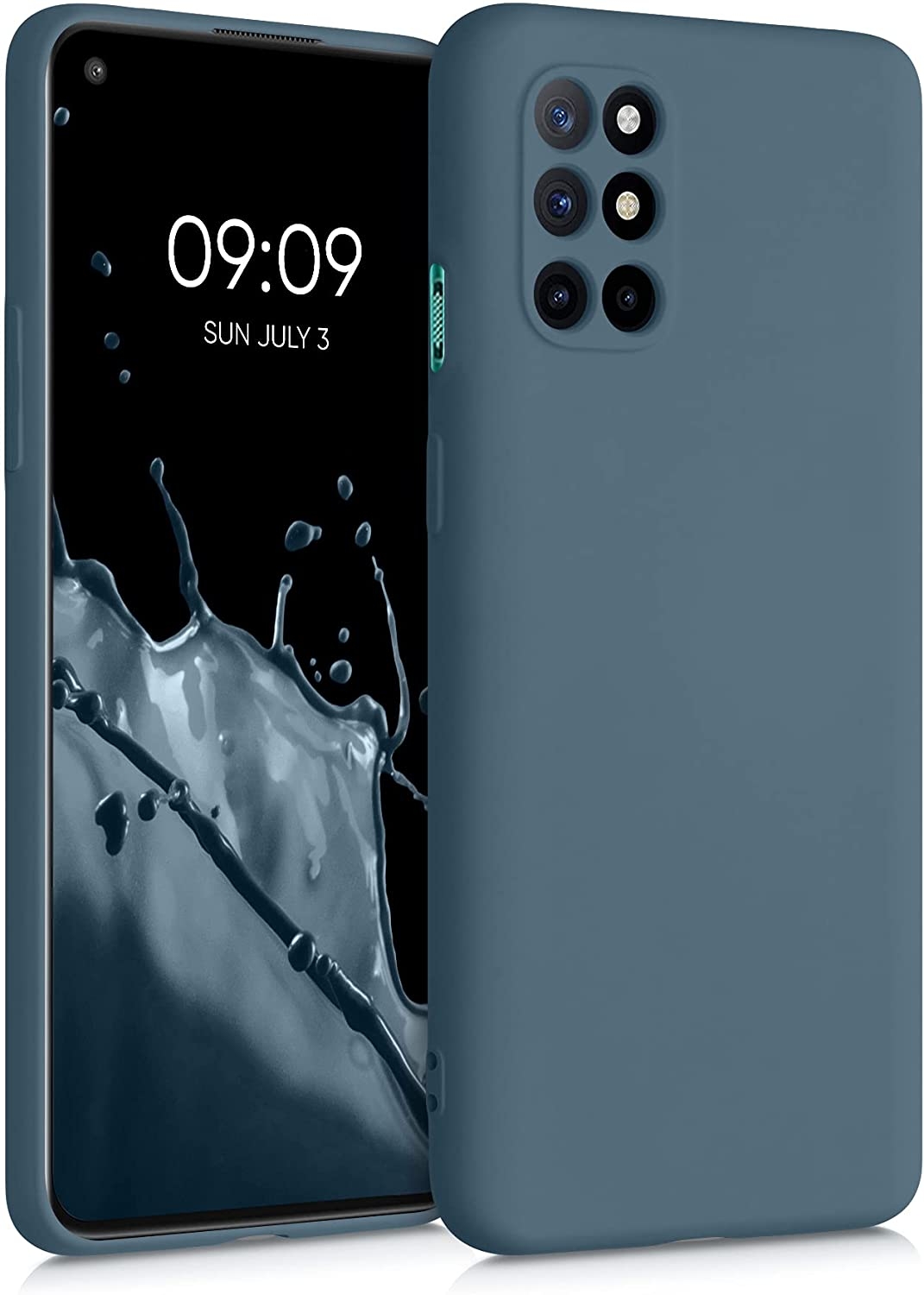 KWmobile Θήκη Σιλικόνης OnePlus 8T - Slate Grey