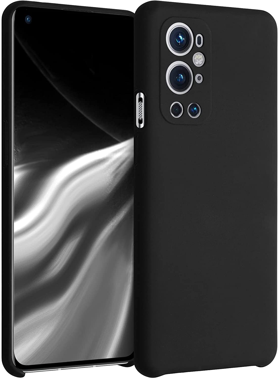 KWmobile Θήκη Σιλικόνης OnePlus 9 Pro - Soft Flexible Rubber Cover - Black