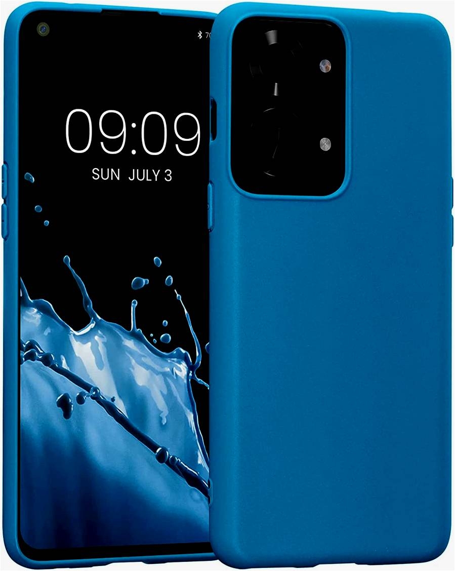 KWmobile Θήκη Σιλικόνης OnePlus Nord 2T - Caribbean Blue