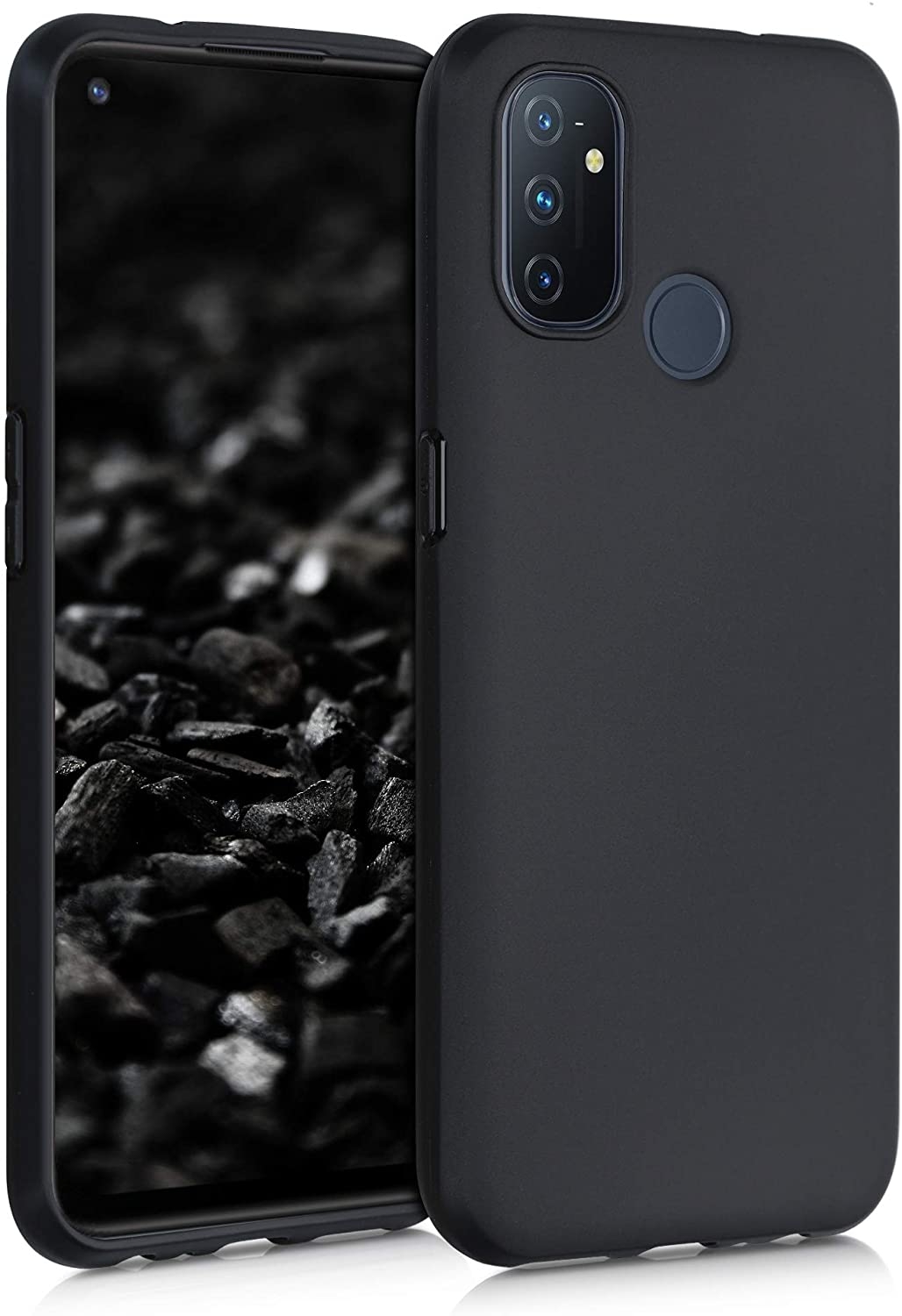 KWmobile Θήκη Σιλικόνης OnePlus Nord N100 - Black Matte