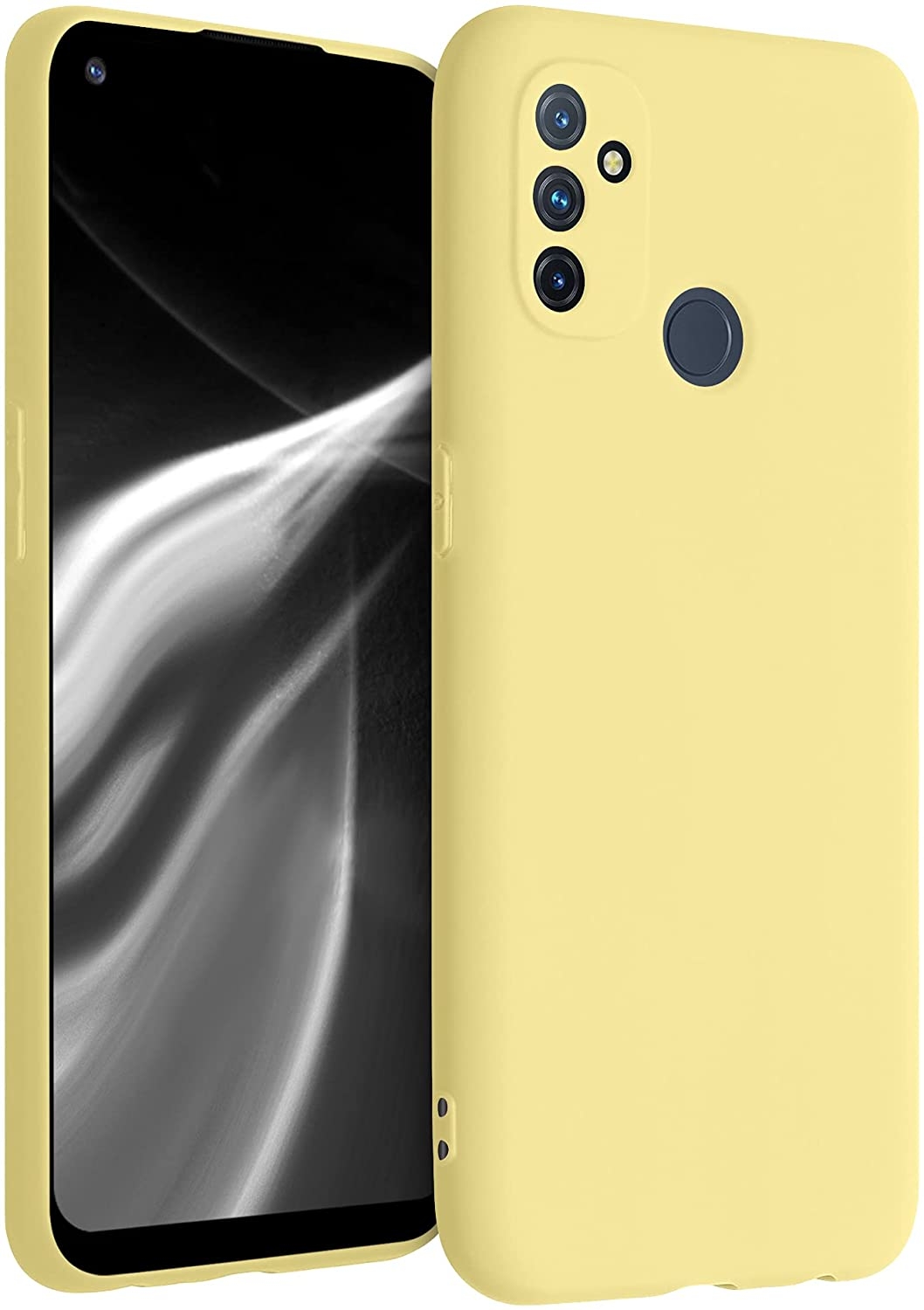 KWmobile Θήκη Σιλικόνης OnePlus Nord N100 - Mellow Yellow