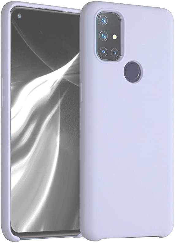 KWmobile Θήκη Σιλικόνης OnePlus Nord N10 5G - Soft Flexible Rubber Cover - Light Blue Matte