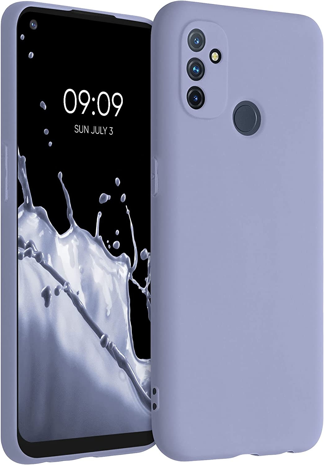 KWmobile Θήκη Σιλικόνης OnePlus Nord N100 - Lavender Grey