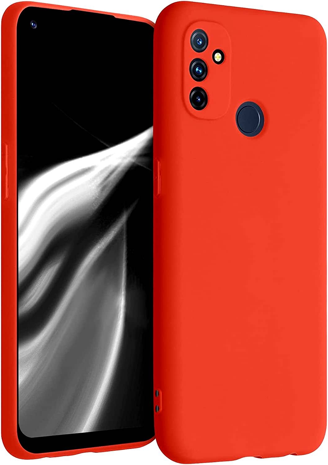 KWmobile Θήκη Σιλικόνης OnePlus Nord N100 - Tangerine Tango