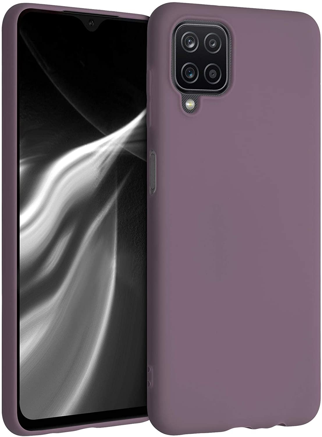 KWmobile Θήκη Σιλικόνης Samsung Galaxy A12 - Grape Purple