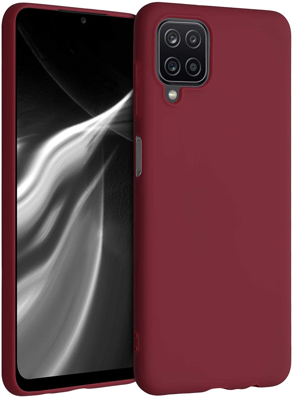 KWmobile Θήκη Σιλικόνης Samsung Galaxy A12 - Rhubarb Red