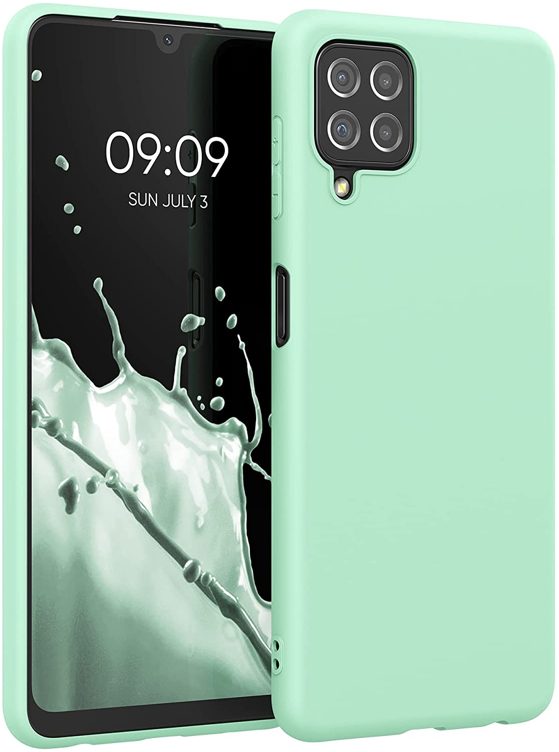 KWmobile Θήκη Σιλικόνης Samsung Galaxy A22 4G - Mint Matte