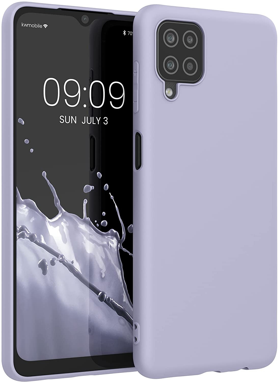KWmobile Θήκη Σιλικόνης Samsung Galaxy A12 - Lavender