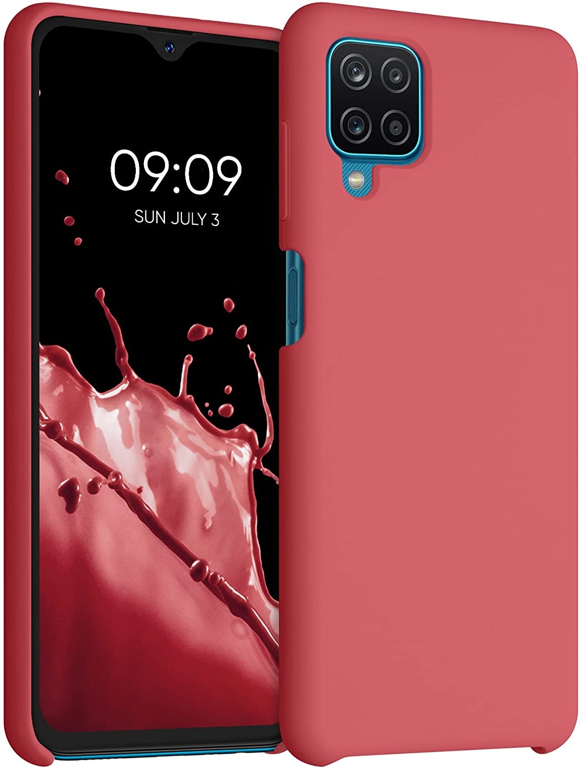 KWmobile Θήκη Σιλικόνης Samsung Galaxy A12 - Soft Flexible Rubber Cover - Siesta