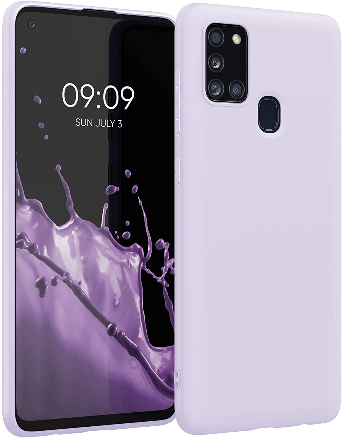 KWmobile Θήκη Σιλικόνης Samsung Galaxy A21s - Lavender