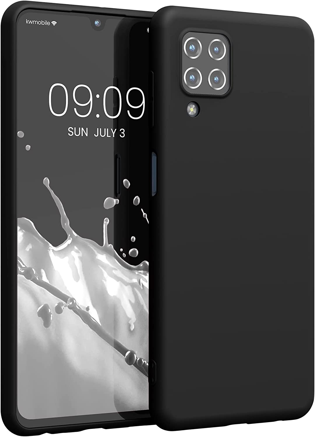 KWmobile Θήκη Σιλικόνης Samsung Galaxy M22 - Black Matte (56276.47)