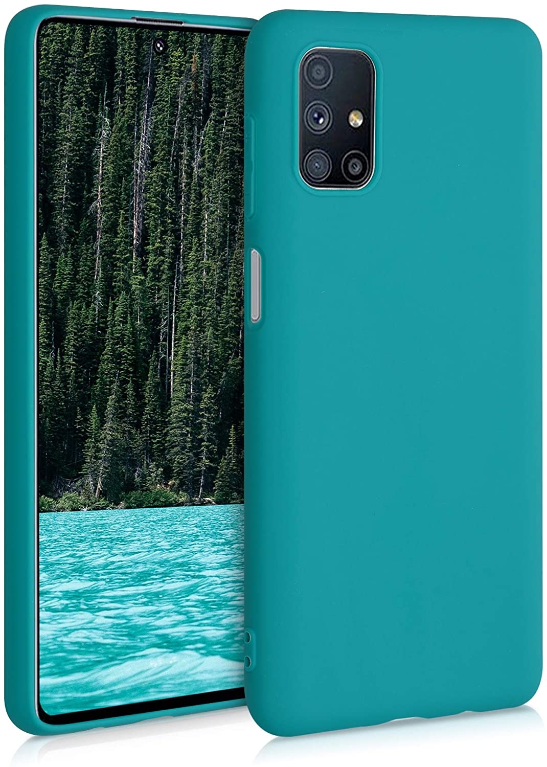 KWmobile Θήκη Σιλικόνης Samsung Galaxy M51 - Teal Matte