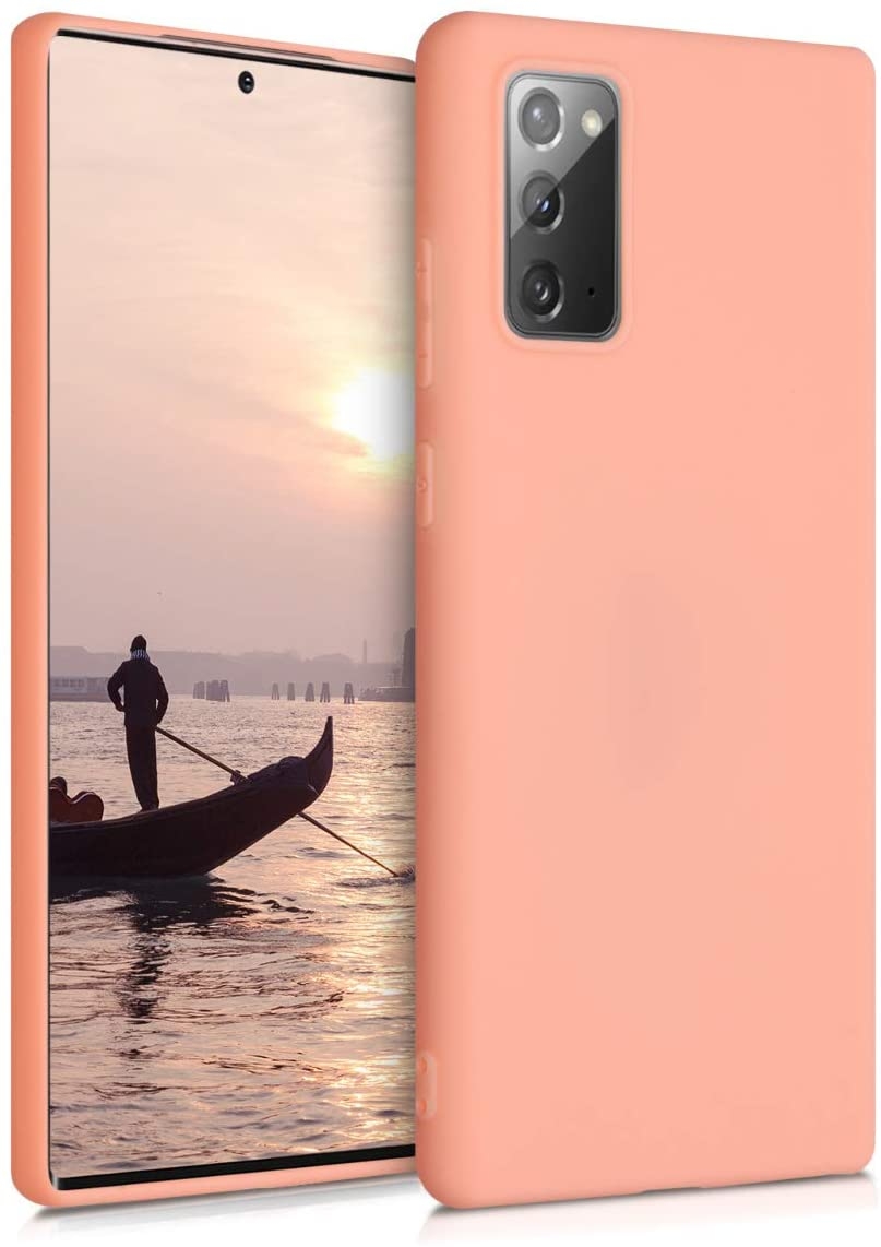 KWmobile Θήκη Σιλικόνης Samsung Galaxy Note 20 - Coral Matte