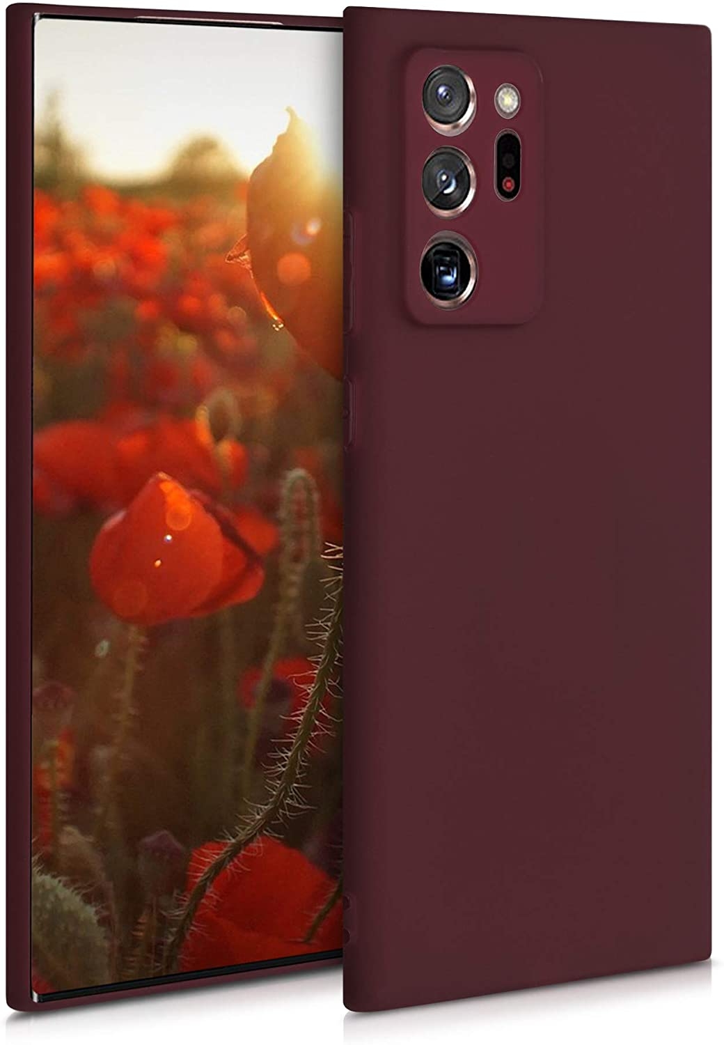 KWmobile Θήκη Σιλικόνης Samsung Galaxy Note 20 Ultra - Tawny Red