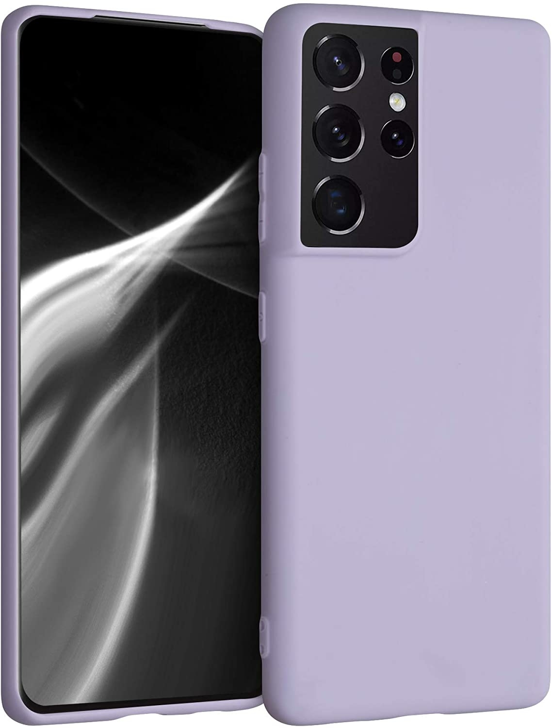 KWmobile Θήκη Σιλικόνης Samsung Galaxy S21 Ultra 5G - Lavender 