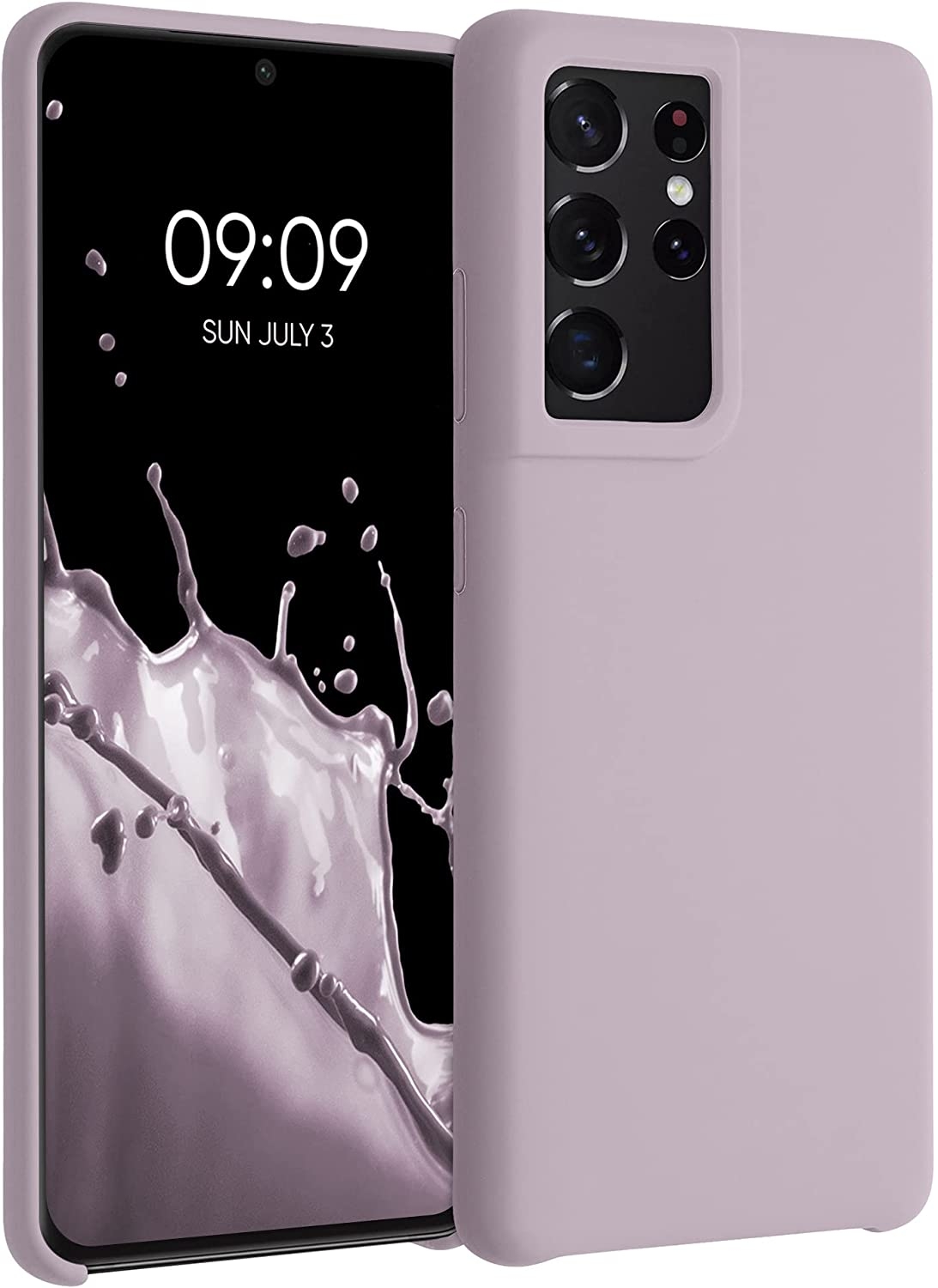 KWmobile Θήκη Σιλικόνης Samsung Galaxy S21 Ultra 5G - Soft Flexible Rubber Cover - Dream Of Cotton