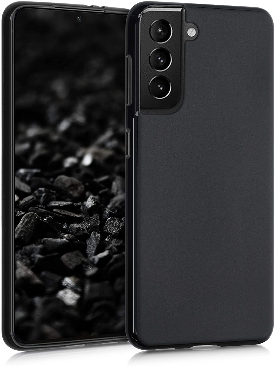 KWmobile Θήκη Σιλικόνης Samsung Galaxy S21- Black Matte