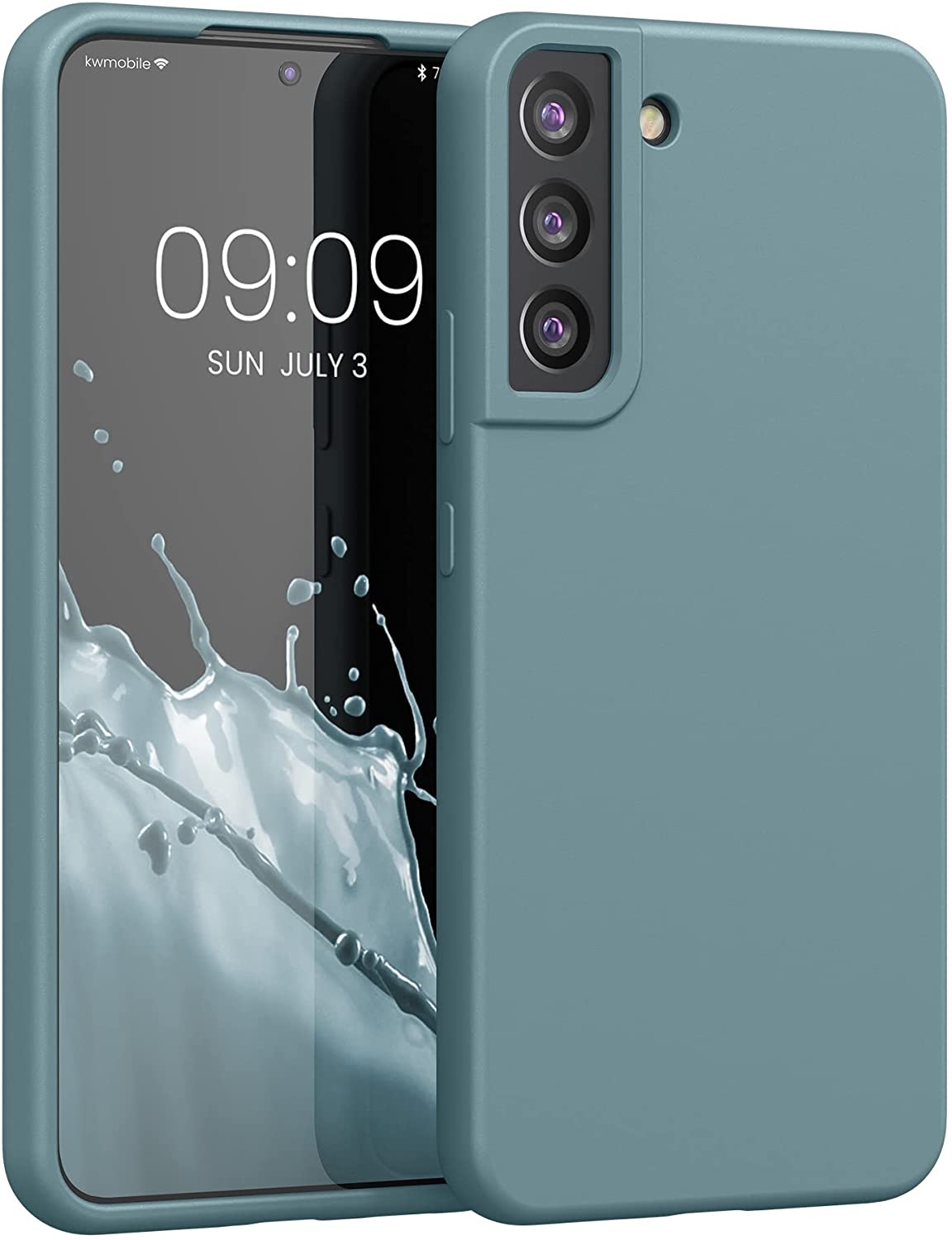 KWmobile Θήκη Σιλικόνης Samsung Galaxy S22 Plus 5G - Soft Flexible Rubber Cover - Arctic Blue