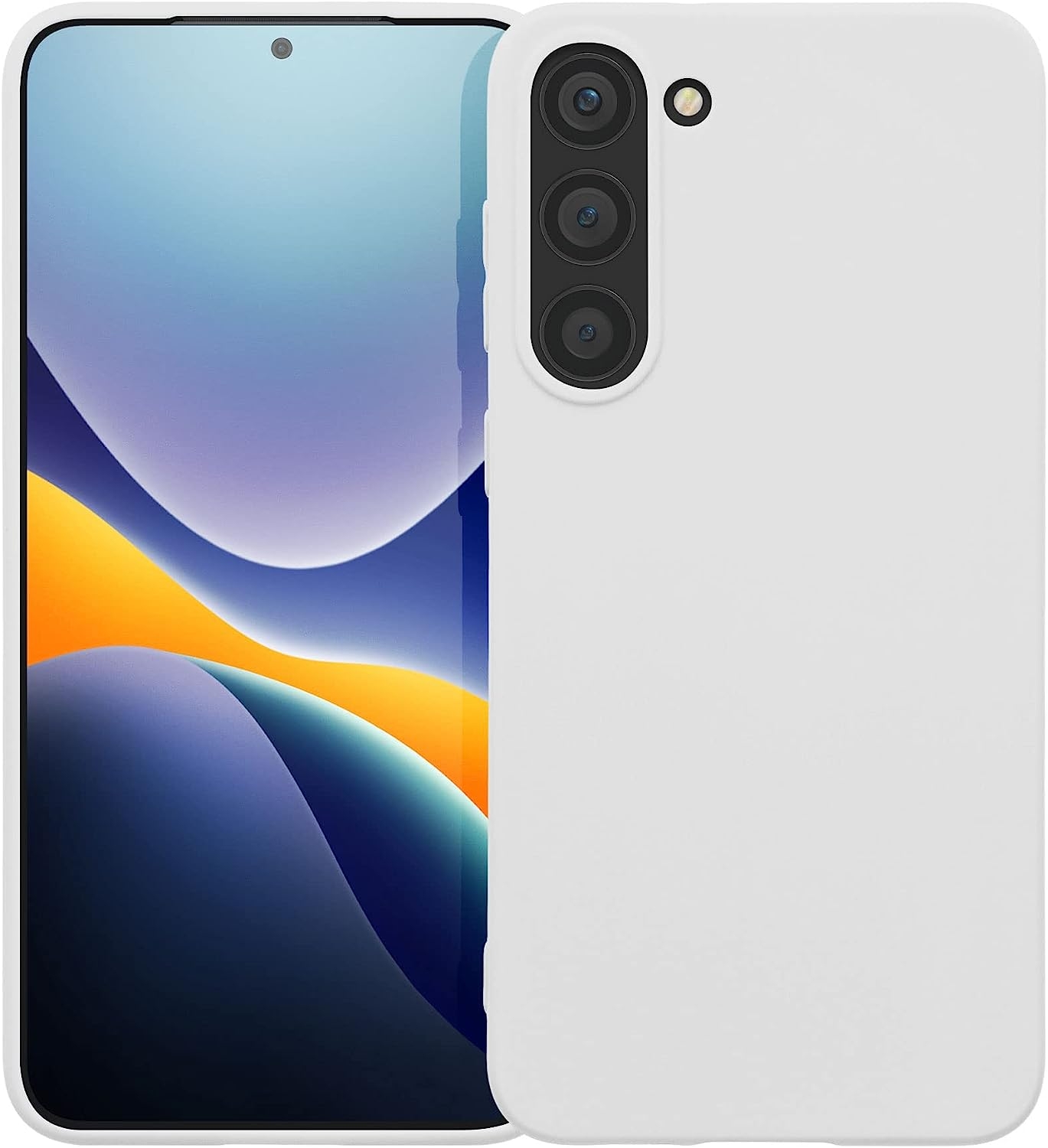 KWmobile Θήκη Σιλικόνης Samsung Galaxy S23 Plus - White Matte