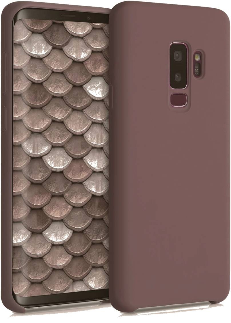 KWmobile Θήκη Σιλικόνης Samsung Galaxy S9 Plus - Soft Flexible Rubber Cover - Grape Purple