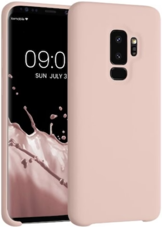 KWmobile Θήκη Σιλικόνης Samsung Galaxy S9 Plus - Soft Flexible Rubber Cover - Light Pink Matte