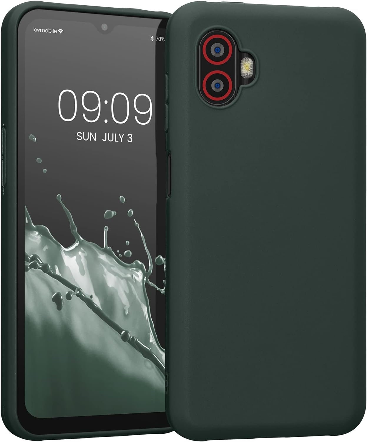 KWmobile Θήκη Σιλικόνης Samsung Galaxy Xcover 6 Pro - Moss Green