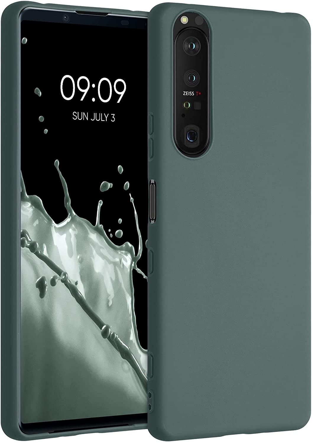 KWmobile Θήκη Σιλικόνης Sony Xperia 1 III - Forest Green 