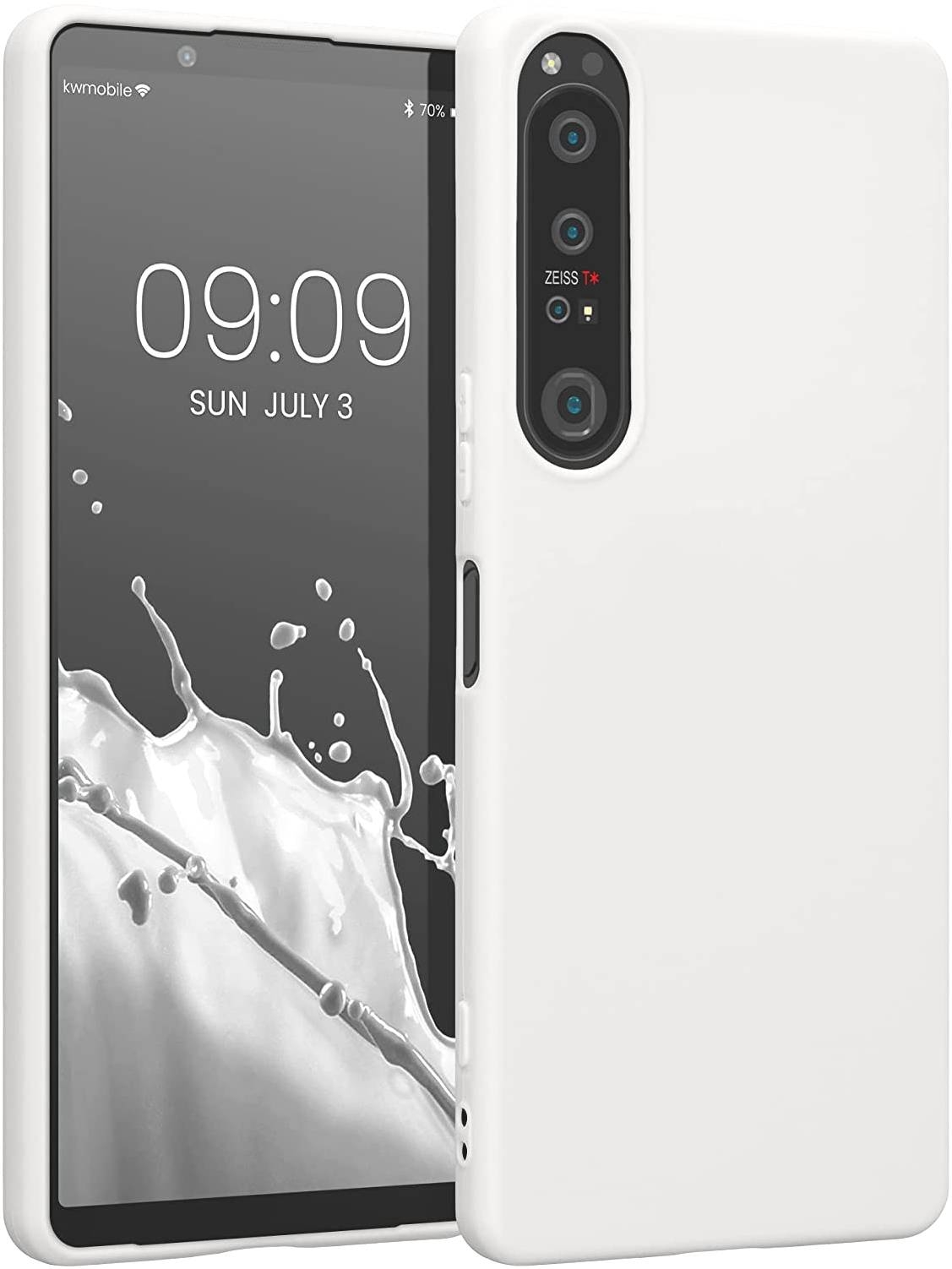 KWmobile Θήκη Σιλικόνης Sony Xperia 1 IV - White Matte