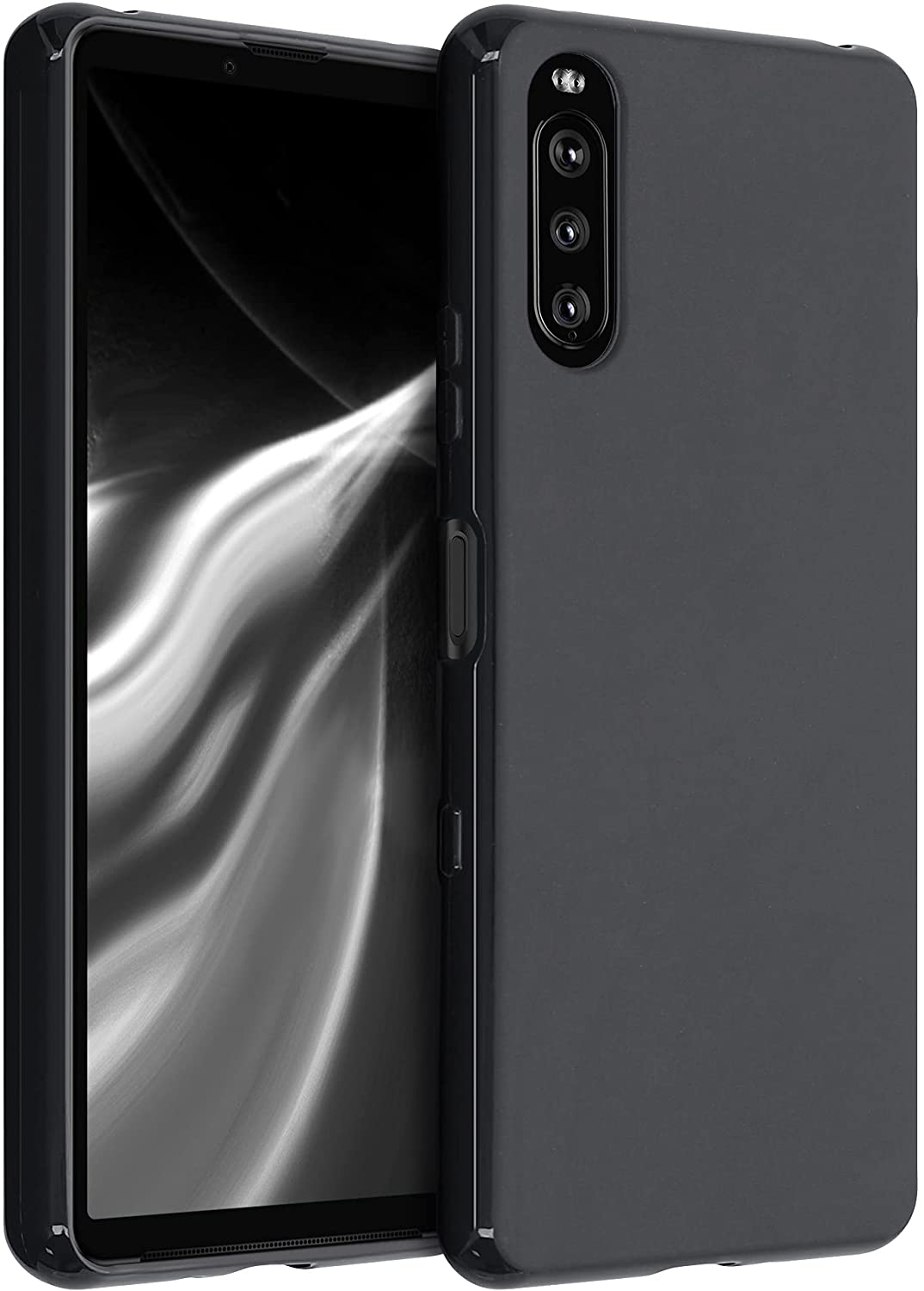 KWmobile Θήκη Σιλικόνης - Sony Xperia 10 III - Black
