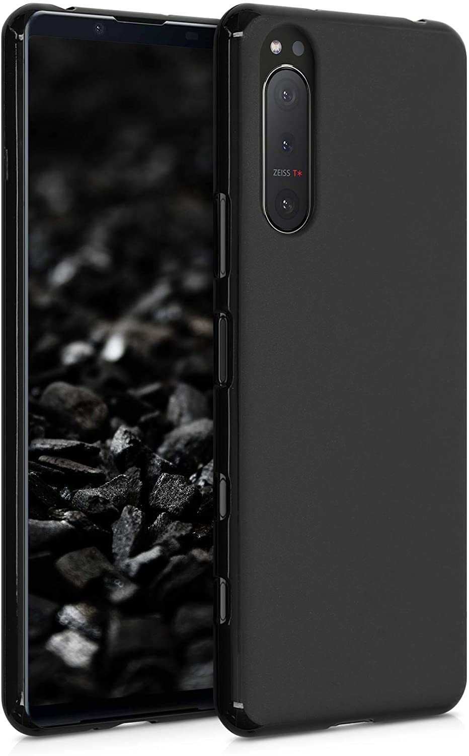 KWmobile Θήκη Σιλικόνης Sony Xperia 5 II - Black