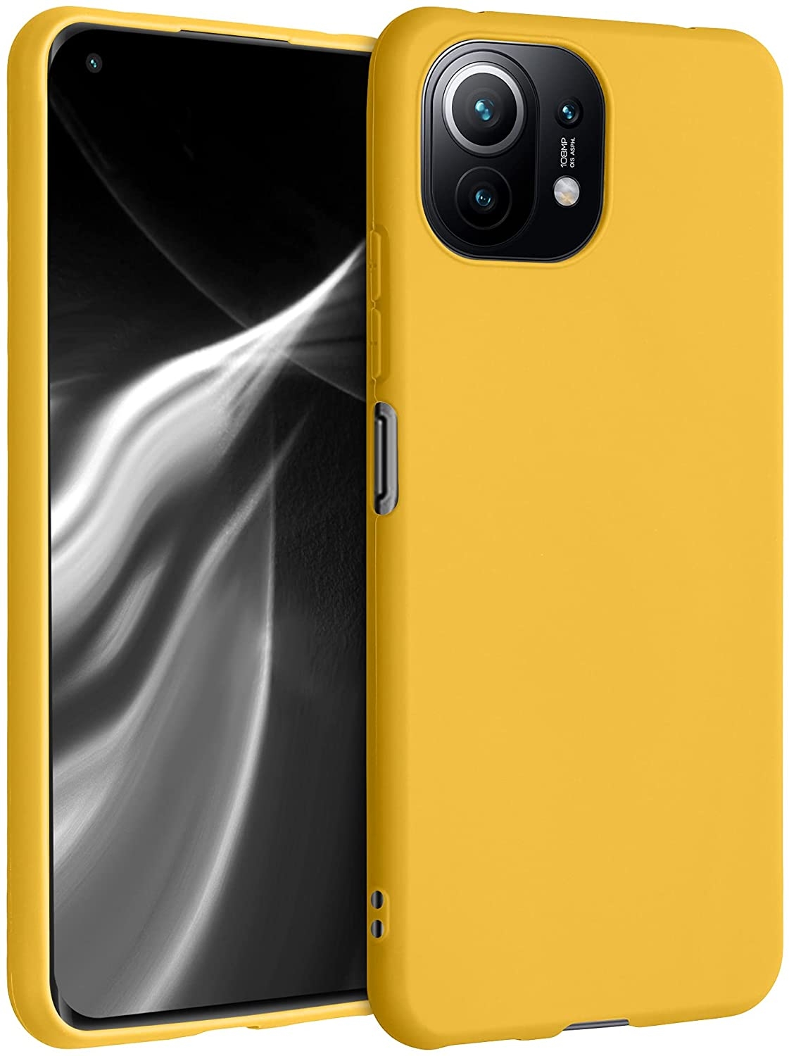 KWmobile Θήκη Σιλικόνης Xiaomi Mi 11 Lite / Mi 11 Lite 5G / 11 Lite 5G NE - Honey Yellow