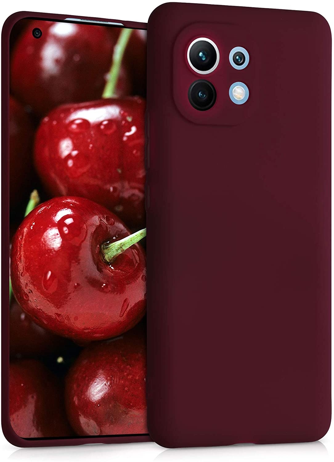 KWmobile Θήκη Σιλικόνης Xiaomi Mi 11 - Tawny Red