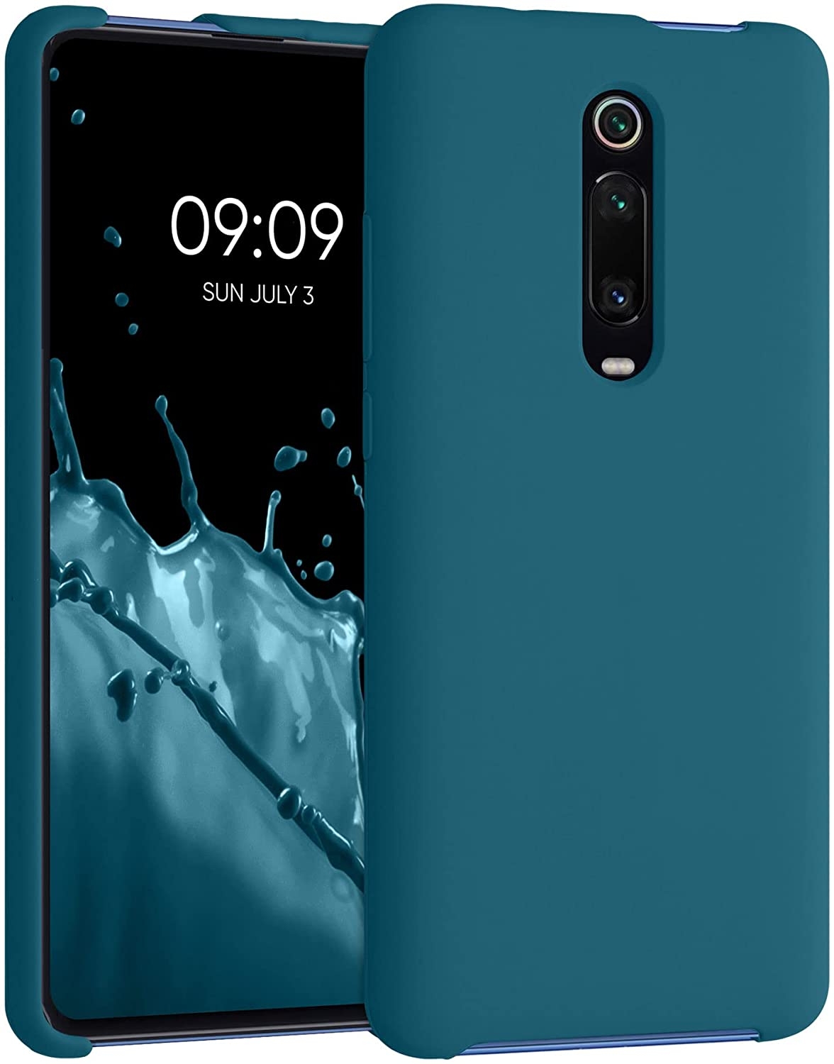 KWmobile Θήκη Σιλικόνης Xiaomi Mi 9T / Mi 9T Pro - Soft Flexible Rubber Cover - Teal Matte