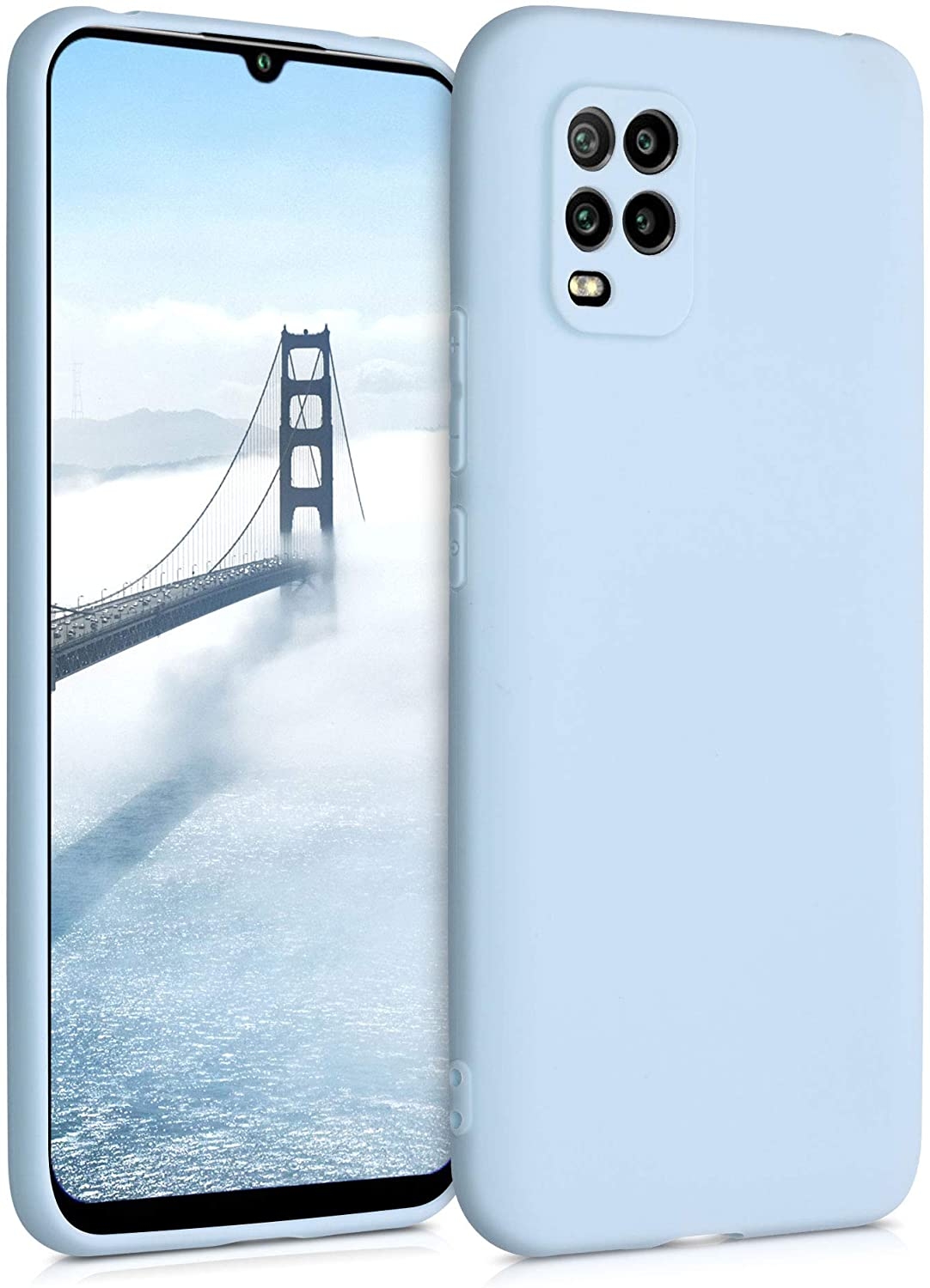 KWmobile Θήκη Σιλικόνης Xiaomi Mi 10 Lite - Pastel Blue