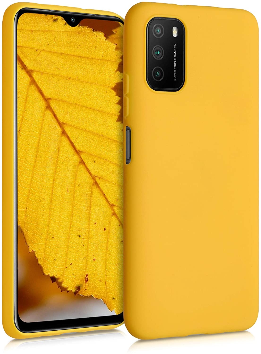 KWmobile Θήκη Σιλικόνης Xiaomi Poco M3 - Honey Yellow