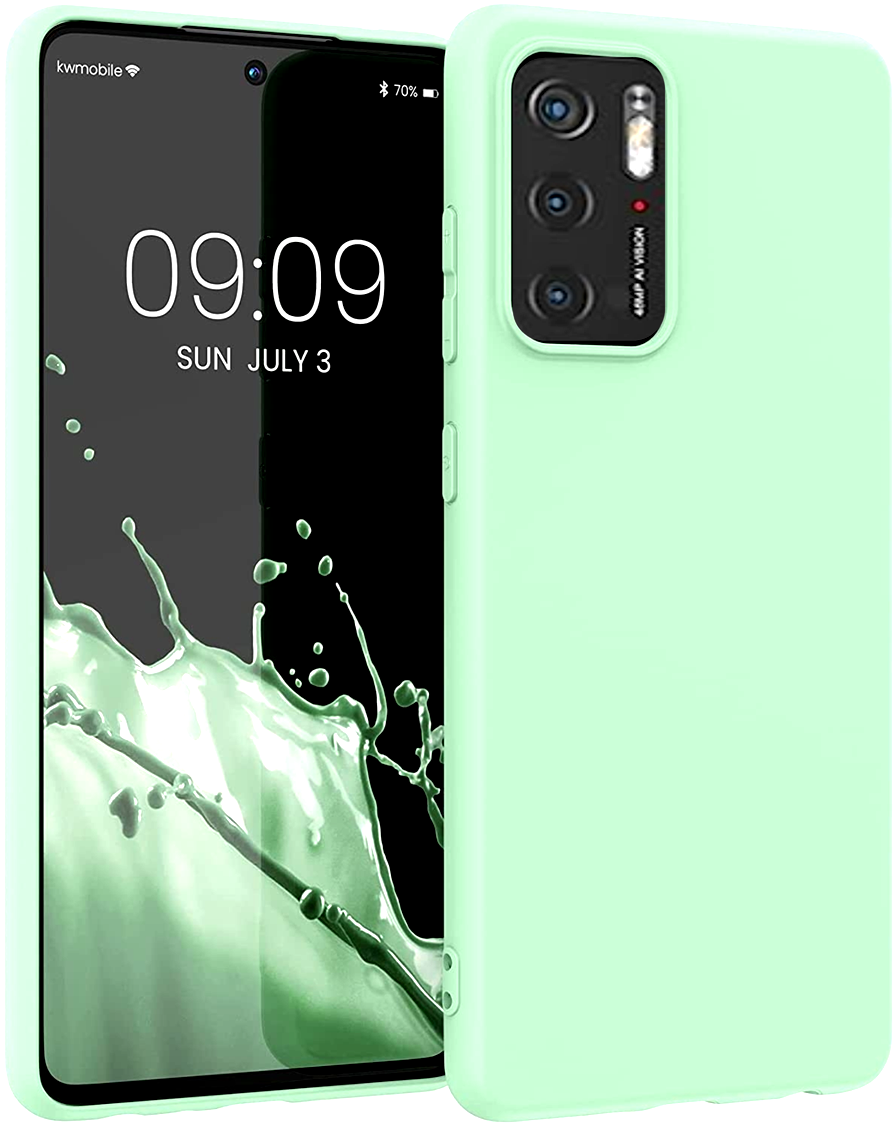 KWmobile Θήκη Σιλικόνης Xiaomi Poco M3 Pro 5G - Mint Matte (55363.50)