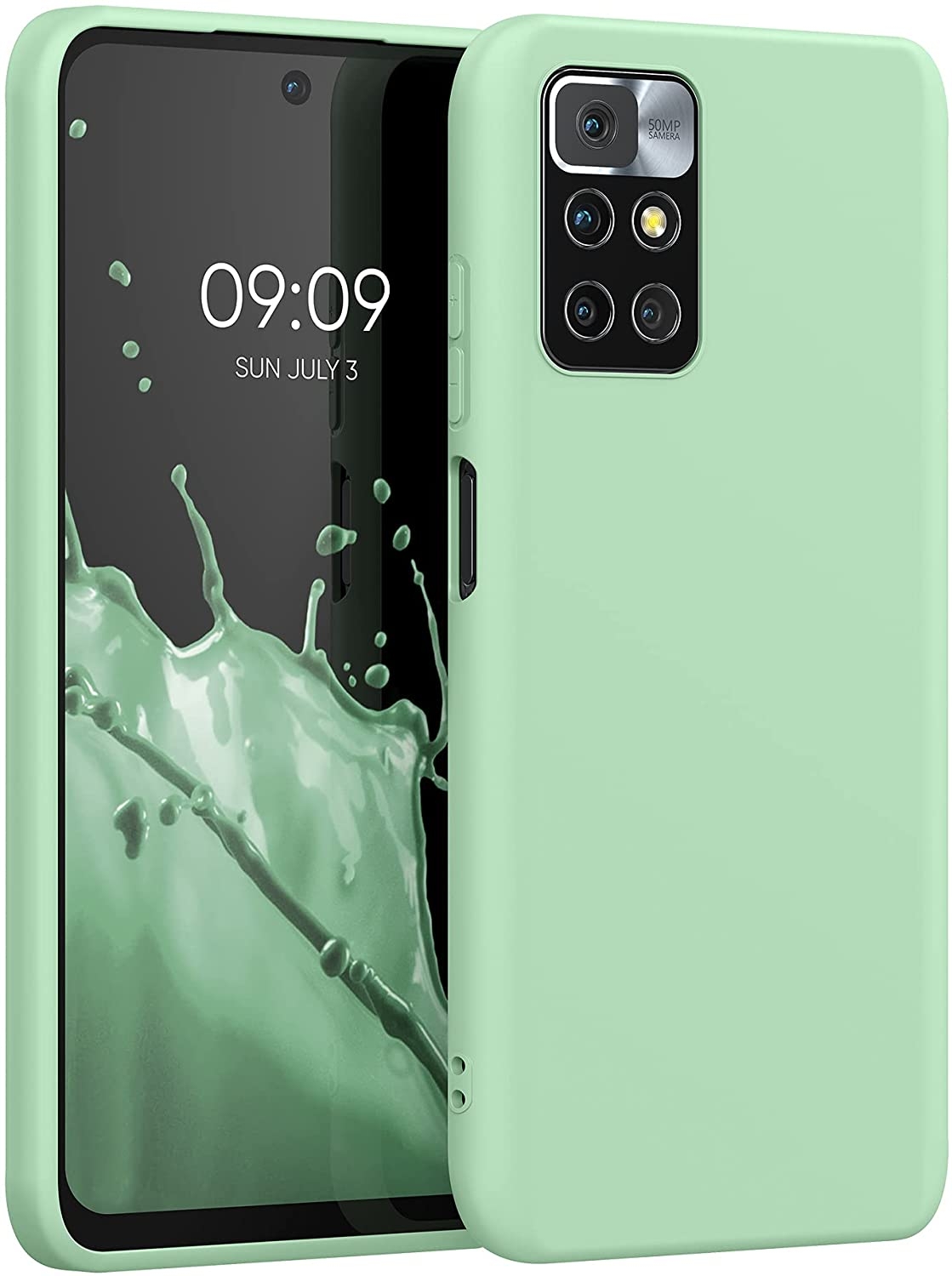 KWmobile Θήκη Σιλικόνης Xiaomi Redmi 10 - Mint Matte 