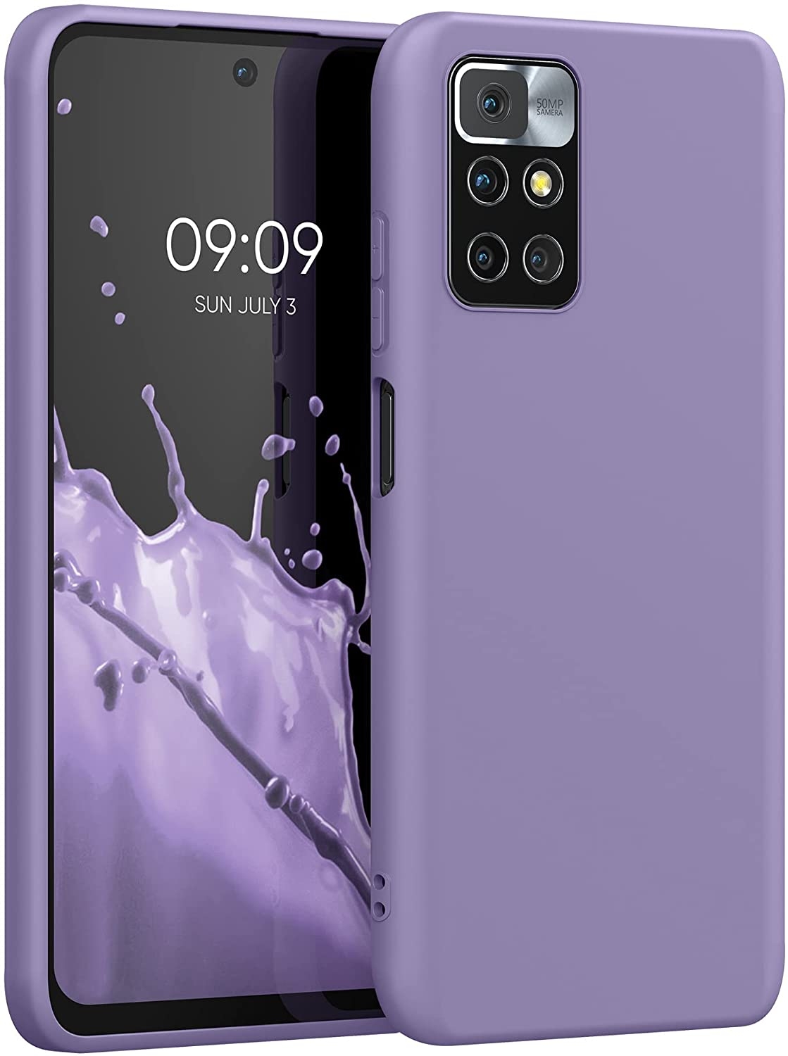 KWmobile Θήκη Σιλικόνης Xiaomi Redmi 10 - Violet Purple